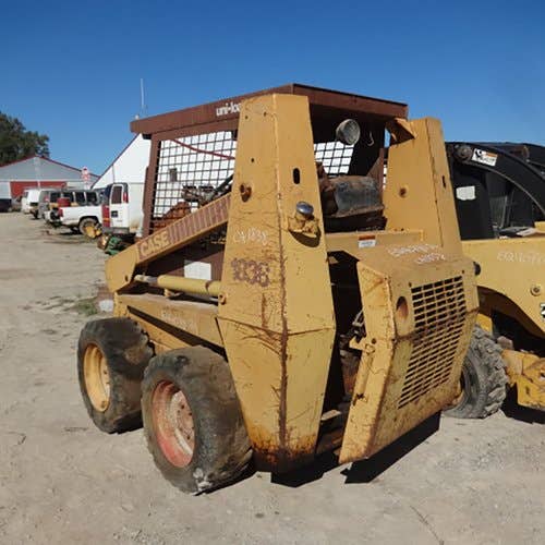 Used Case 1838 Skid Steer Loader parts.