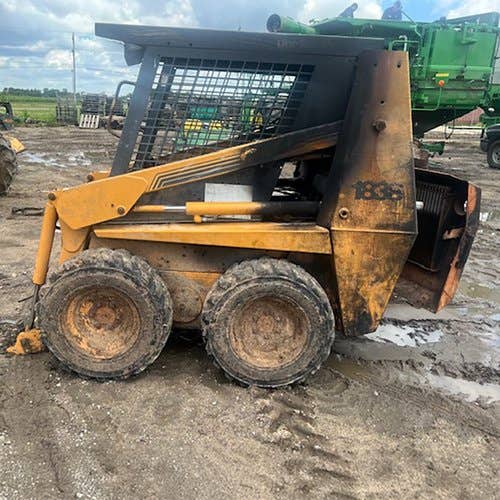 Used Case 1838 Skid Steer Loader parts.