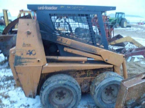 Used Case 1840 Skid Steer Loader parts.
