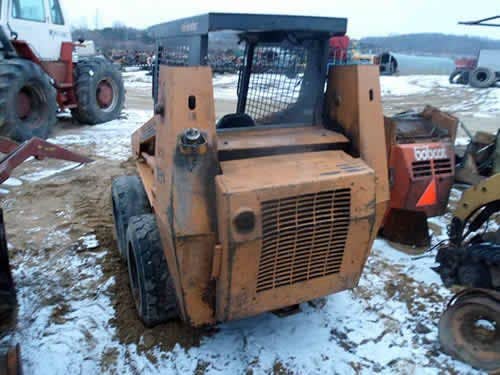 Used Case 1840 Skid Steer Loader parts.