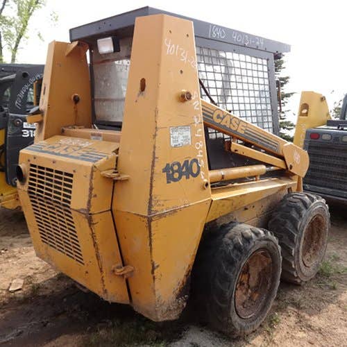 Used Case 1840 Skid Steer Loader parts.