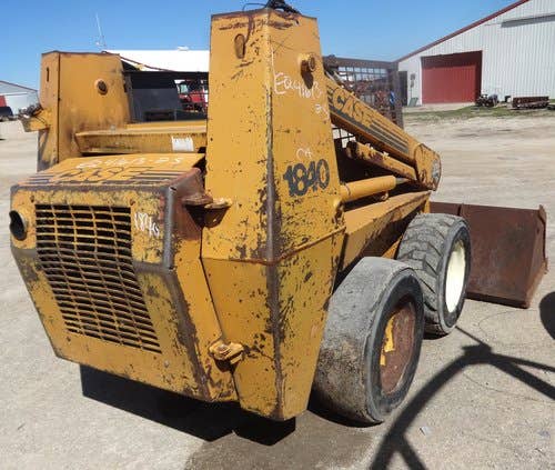 Used Case 1840 Skid Steer Loader parts.