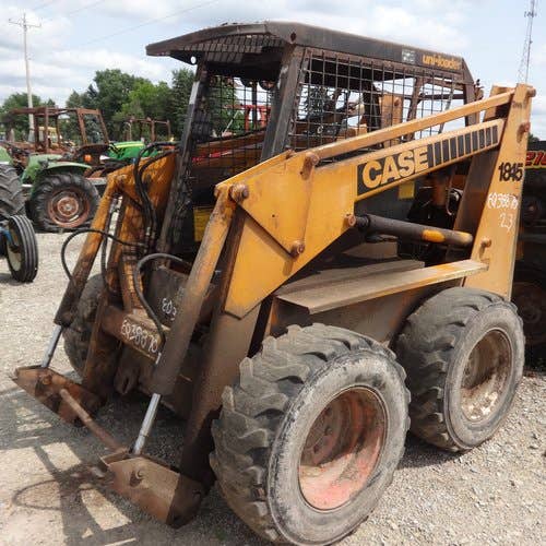Used Case 1845 Skid Steer Loader parts.