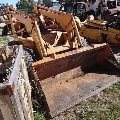 Used Case 1845 Skid Steer Loader parts.