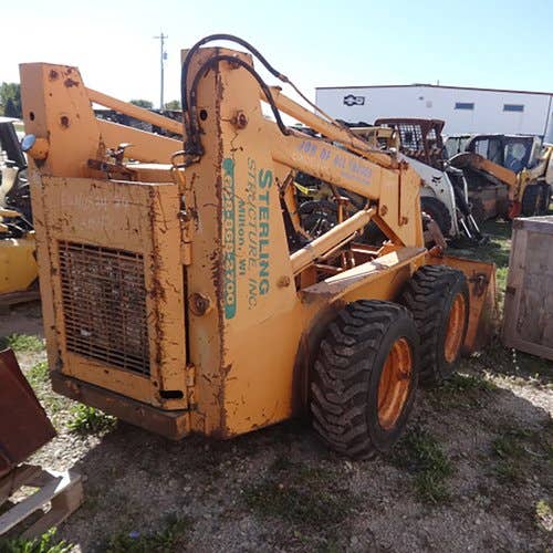 Used Case 1845 Skid Steer Loader parts.