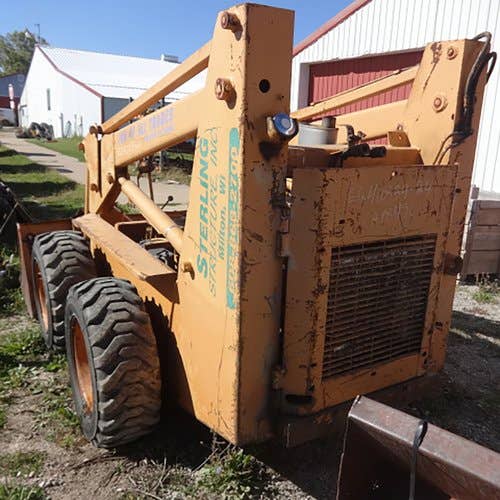 Used Case 1845 Skid Steer Loader parts.