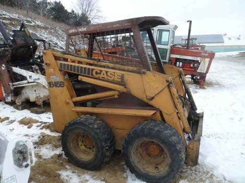 Used Case 1845B Skid Steer Loader parts.