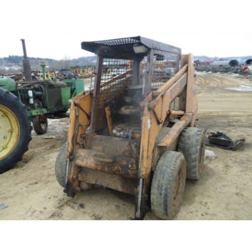 Used Case 1845c Skid Steer Loader parts.