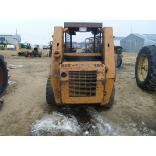 Used Case 1845c Skid Steer Loader parts.