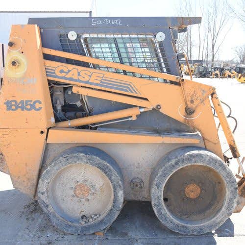 Used Case 1845C Skid Steer Loader parts.
