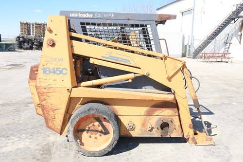 Used Case 1845C Skid Steer Loader parts.