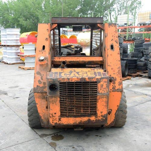 Used Case 1845c Skid Steer Loader parts.