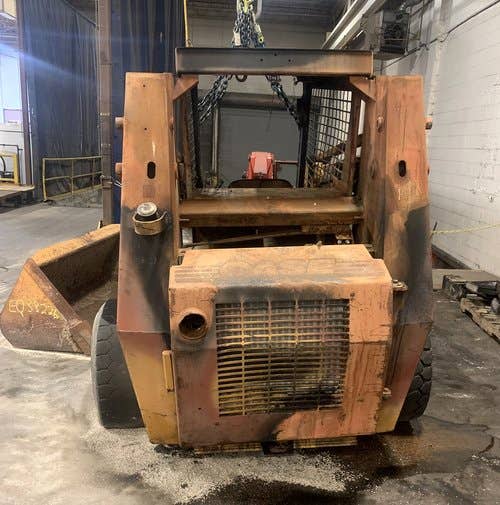 Used Case 1845C Skid Steer Loader parts.