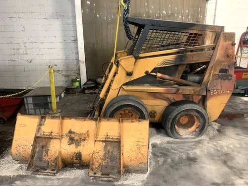 Used Case 1845C Skid Steer Loader parts.