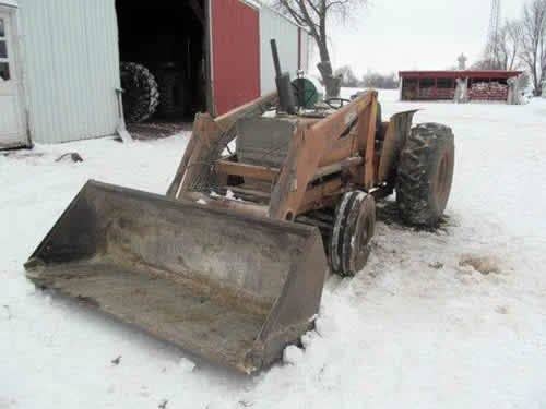 Used Case 380B Tractor parts.