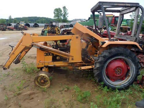 Used Case 380B Tractor parts.
