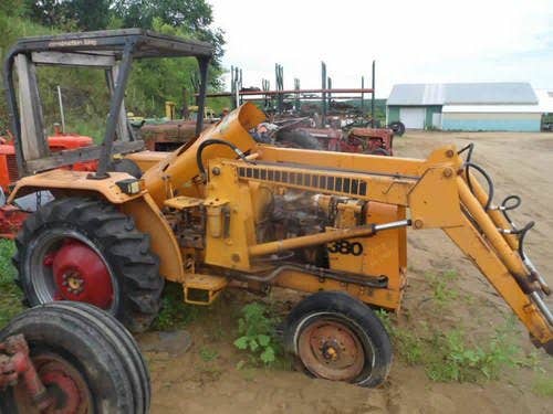 Used Case 380B Tractor parts.