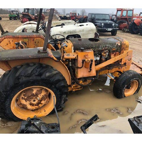 Used Case 380B Tractor parts.