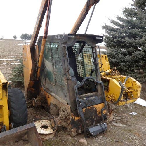 Used Case 410 Skid Steer Loader parts.