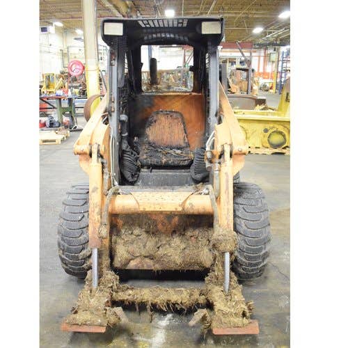 Used Case 420 Skid Steer Loader parts.