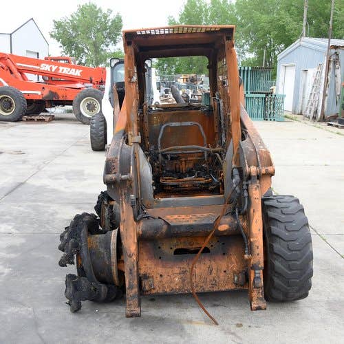 Used Case 420 Skid Steer Loader parts.