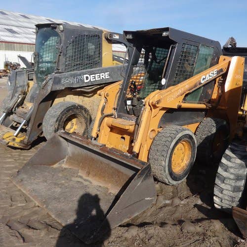 Used Case 420 Skid Steer Loader parts.