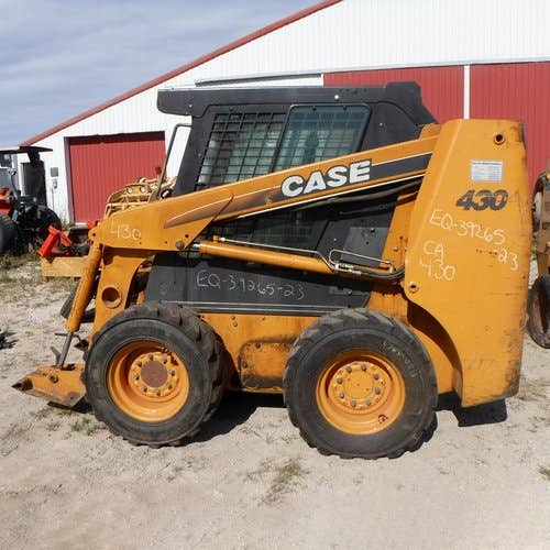 Used Case 430 Skid Steer Loader parts.