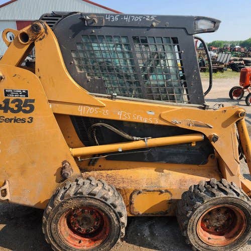 Used Case 435 Skid Steer Loader parts.