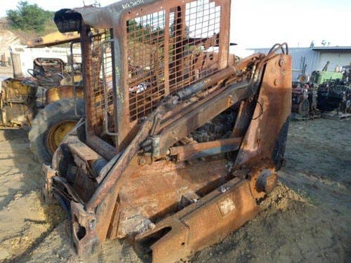 Used Case 450 Skid Steer Loader parts.