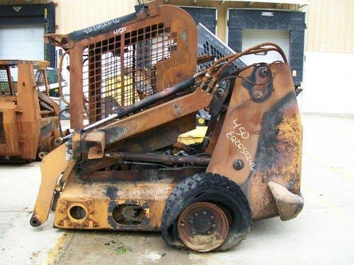 Used Case 450 Skid Steer Loader parts.
