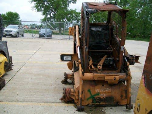 Used Case 450 Skid Steer Loader parts.