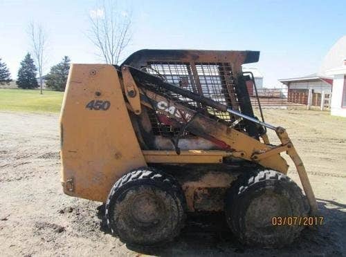 2006 Used Case 450 Skid Steer Loader parts.