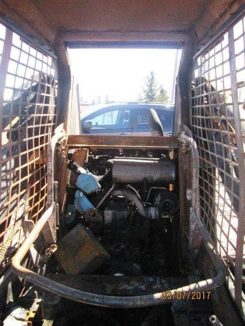 2006 Used Case 450 Skid Steer Loader parts.