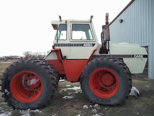 Used Case 4890 Tractor parts.