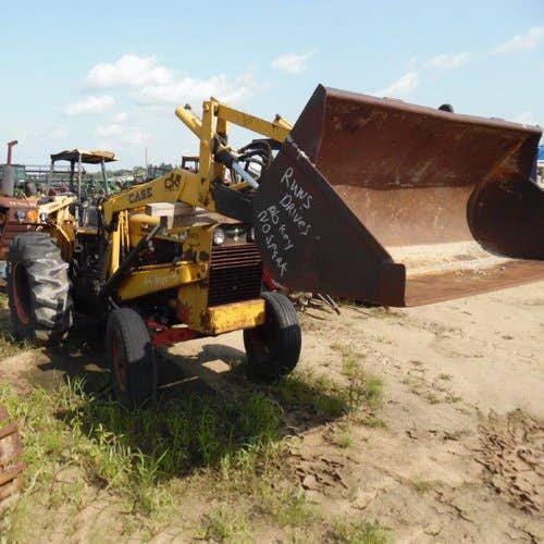 Used Case 580 Tractor parts.