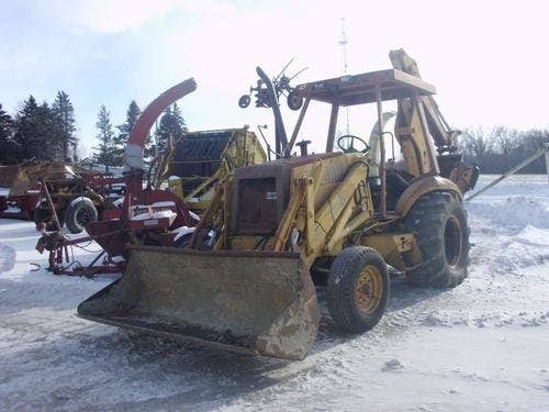 Used Case 580K Tractor parts.