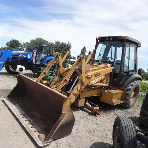 Used Case 580L Tractor parts.