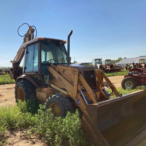 Used Case 590 Construction & Industrial parts.