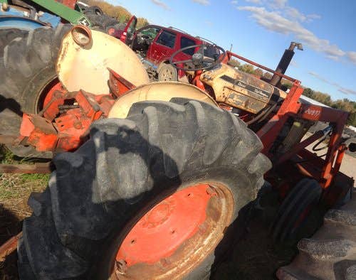 Used Case 630 Tractor parts.