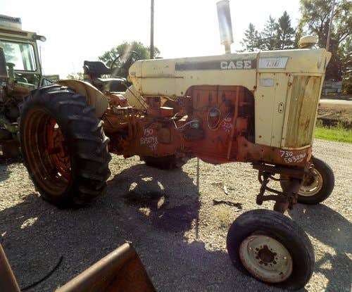 Used Case 730 Tractor parts.