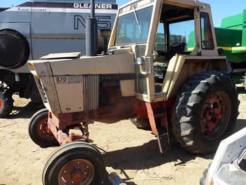 Used Case 870 Tractor parts.