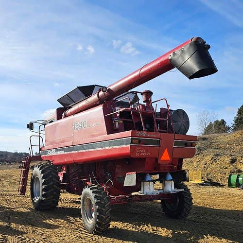Used Case IH 1640 Combine parts.