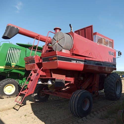Used Case IH 1640 Combine parts.