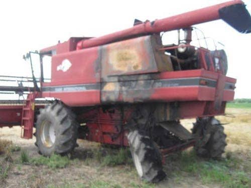 1991 Used Case IH 1660 Combine parts.