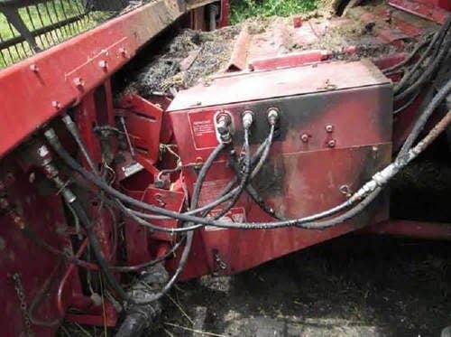 1992 Used Case IH 1660 Combine parts.