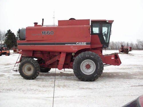 1986 Used Case IH 1660 Combine parts.