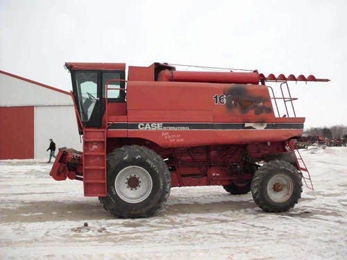 1986 Used Case IH 1660 Combine parts.