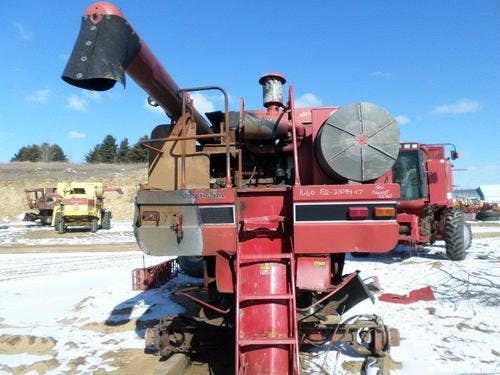 1990 Used Case IH 1660 Combine parts.