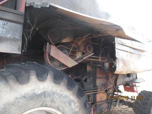 1990 Used Case IH 1660 Combine parts.