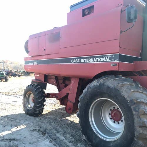 1990 Used Case IH 1660 Combine parts.